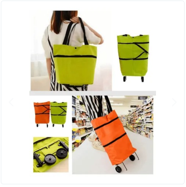 Y - Bolso Plegable Con Ruedas | 2 en 1