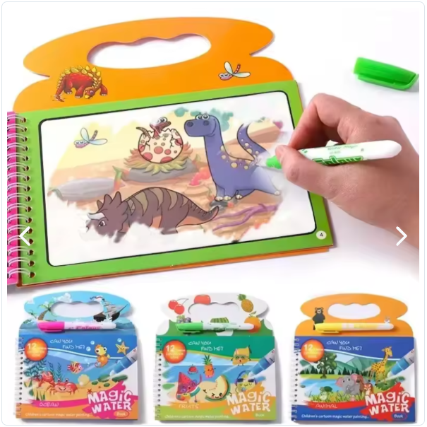 PACK 2 LIBROS MAGICOS PINTURA AL AGUA